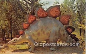 Stegosaurus, Jurassic Period Walter J Hayes State Park, Irish Hills, Michigan...