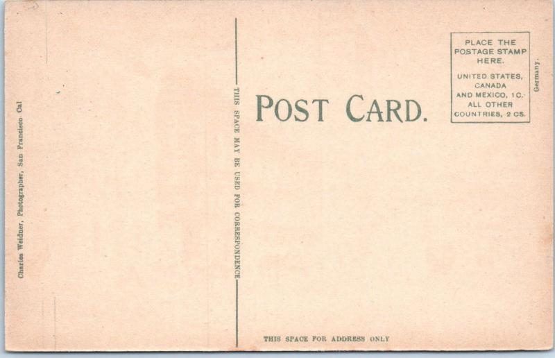 OAKLAND, CA California  BROADWAY STREET SCENE   c1910s  Weidner   Postcard