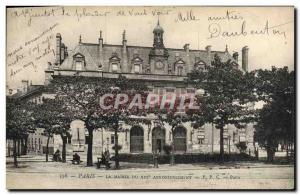 Old Postcard From Paris The Mayor 13th