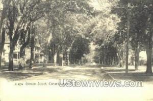 Gibson Street Canandaigua NY Postal Used Unknown
