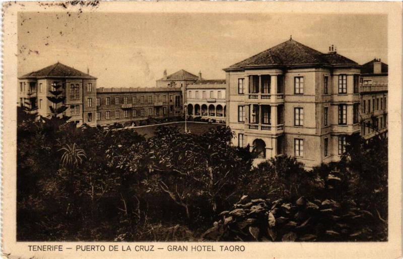 CPA AK Tenerife. Puerto de la Cruz Grand Hotel Taoro SPAIN (674023)