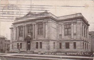 Illinois Springfield Lincoln Library 1907