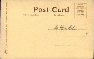 HOLYOKE MA Second Level Canal Flatiron Block c1910 Postcard