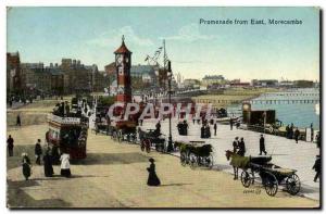 Old Postcard From East Promenade Morecambe