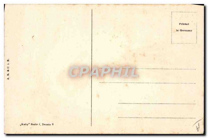 Old Postcard Fantasy Illustrator Woman kaby