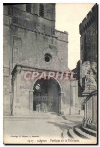 Old Postcard Avignon Portico of the Metropole