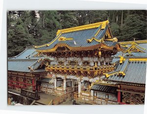 Postcard Yomei-mon Gate of Toshogu SHrine Japan