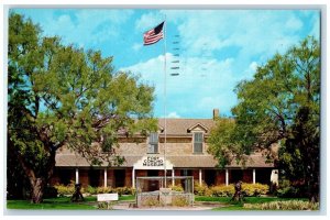 1962 View Of Fort Concho Museum San Angelo Texas TX Posted Vintage Postcard