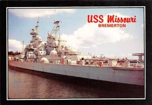 USS Missouri Bremerton, Washington, USA Unused 