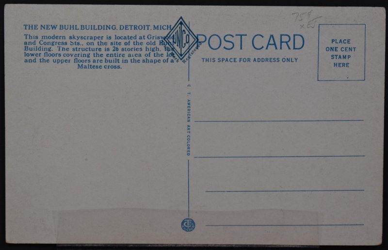 Detroit, MI - Buhl Building