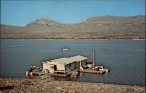 South of Truth or Consequences Caballo Lake State Park Postcard