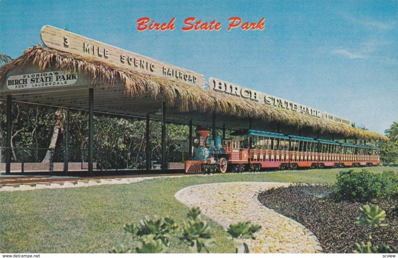 FORT LAUDERDALE, Florida, 1940-60s; Hugh Taylor Birch State Park, 3 Mile Scen...