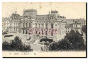 Old Postcard Lyon Prefecture