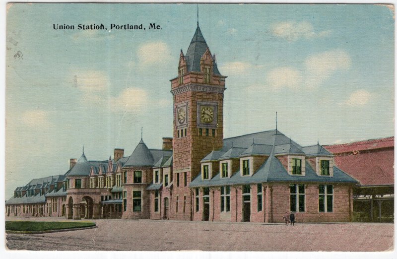 Portland, Me, Union Station