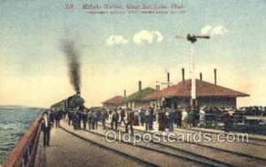 Midlake Station, Salt Lake City, UT, Utah, USA Train Railroad Station Depot U...