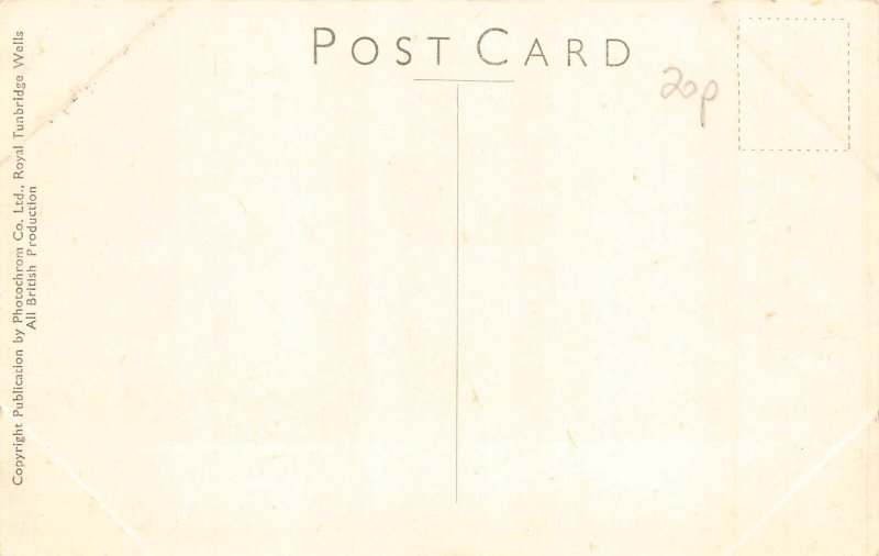 Kenya Giraffe Athi Plains vintage postcard