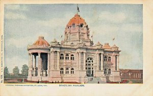 ST LOUIS MO~LOUISIANA PURCHASE EXPOSITION~BRAZILIAN PAVILION 1904 POSTCARD