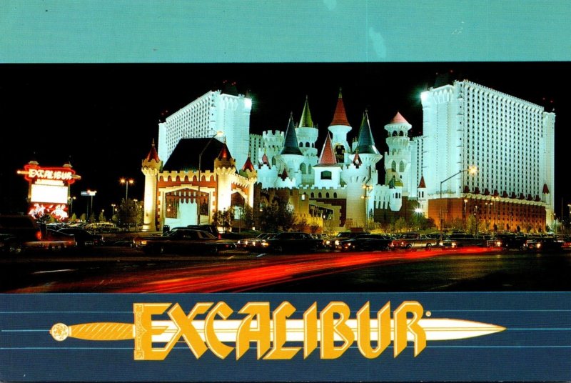 Nevada Las Vegas Excalibur Hotel & Casino By Night