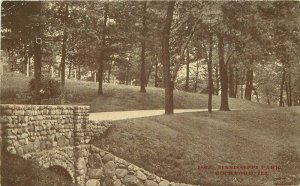 Rockford Illinois Sinnissippi Park #1803 1912 Postcard Hoffman 21-7774