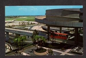 FL Tampa Airport Shuttle Train FLORIDA POSTCARD PC