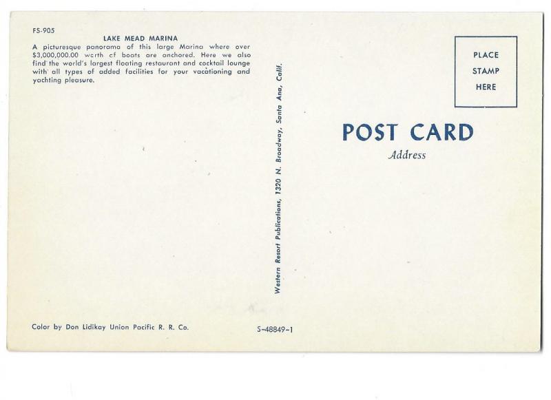 Lake Mead Marina Nevada