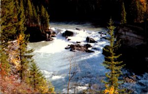 Canada British Columbia Mount Robson Rear Guard Falls