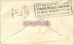 Letter Belgium 1938 Firenze