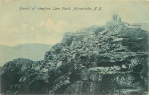 New York Adirondack Summit Whiteface Lake Placid Livingston Postcard 22-7930