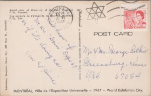 Canada University of Montreal Chrome Postcard 03.81