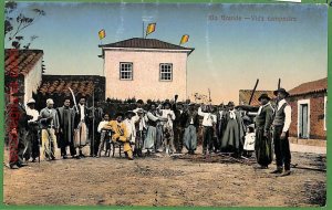 ah2828 -  BRAZIL - VINTAGE POSTCARD Postal Antigua - Rio Grande - ETHNIC