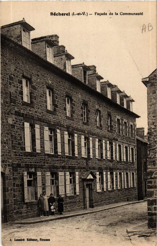 CPA Becherel - Facade de la Communeute (584962)