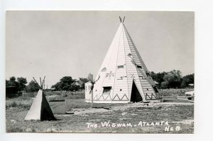 Atlanta NE The WigWam Baby Rattlers RPPC Real Photo Postcard