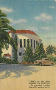 San Bernardino California Loma Linda Sanitarium Hospital Teich Postcard 21-1355