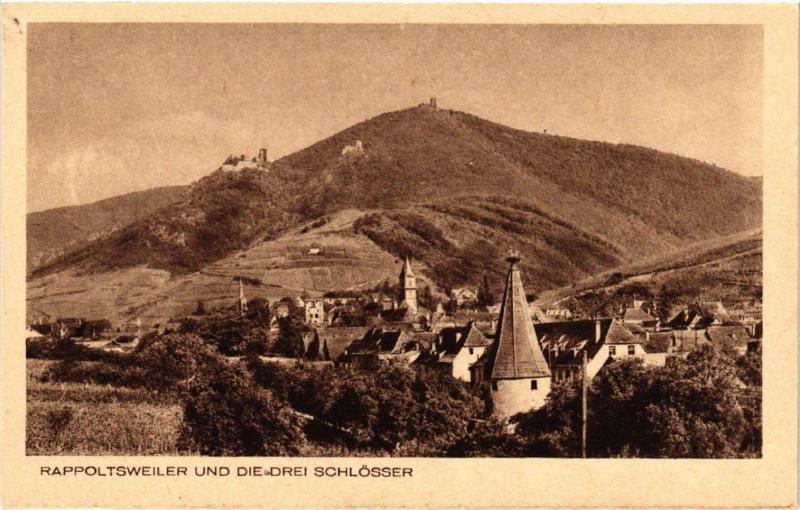 CPA AK RIBEAUVILLE - RAPPOLTSWEILER - Die Drei Schlosser (389705)