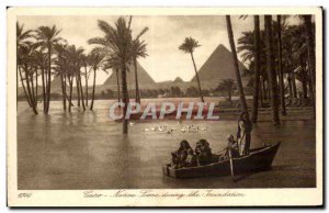 Africa - Africa - Egypt - Egypt - Cairo - Cairo - boat - Old Postcard