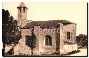Old Postcard Old Church of Dampierre sur Boutonne