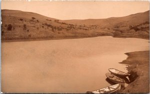 South Africa River Kronstad Moqhaka Vintage RPPC  09.57