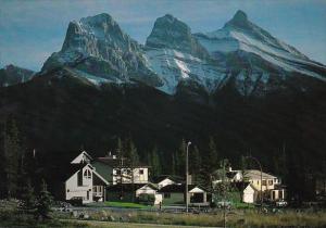 Canada The Three Sisters Mountain Canmore Calgary Alberta