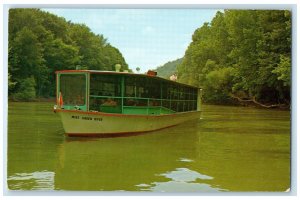 c1950's Sightseeing Cruiser Green River Tourist National Park Kentucky Postcard