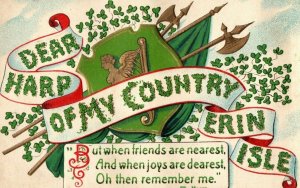 c.1910 Dear Harp of My Country Erin Isle P163