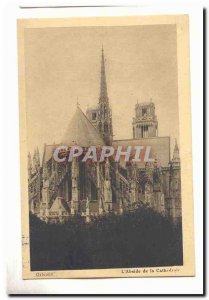 Orleans Postcard Old L & # 39abside the cathedral