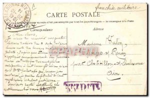 Postcard Old Army Peeling potatoes cantonment