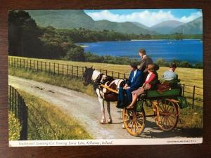 Killarney, Ireland - Traditional Jaunting Car Touring Lower Lake. 1968  A7