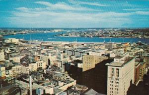 Louisiana New Orleans Aerial View Of Downtown