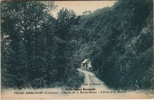 CPA THURY-HARCOURT Chemin de la Roche-Bunel - L'Orne a la Boucle (1250099)