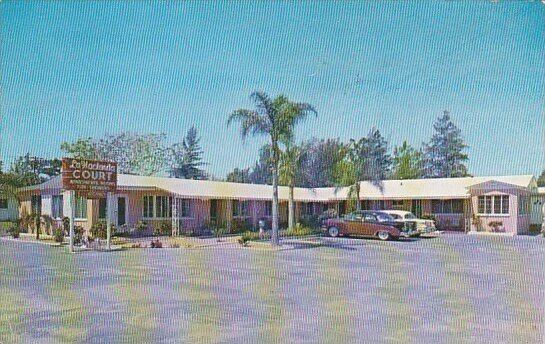 Florida Saint Petersburg La Hacienida Court 1960