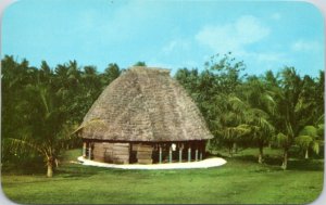 Postcard Oceania - Samoa - Typical Samoan Fale - House