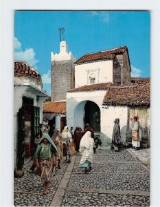 Postcard Ancient mosque, Maroc Pittoresque, Chefchaouen, Morocco