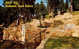 South Dakota Black Deadwood Boot Hill Cemetery