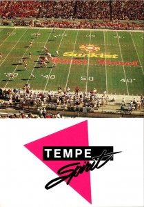 Tempe, AZ Arizona  SUNKIST FIESTA BOWL~Football Game TEMPE SPIRIT  4X6 Postcard